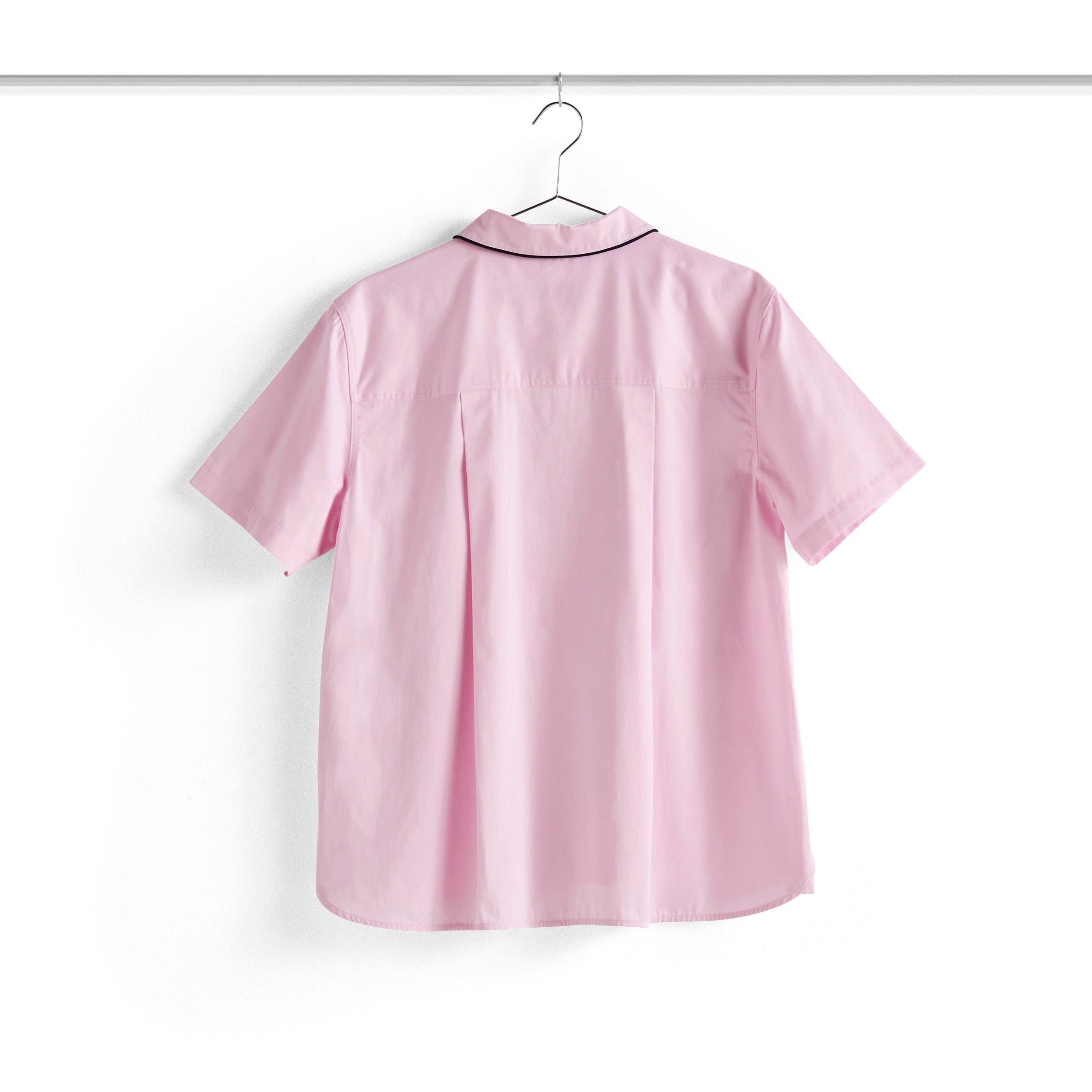 Outline Pyjama S/S natskjorte - Soft Pink